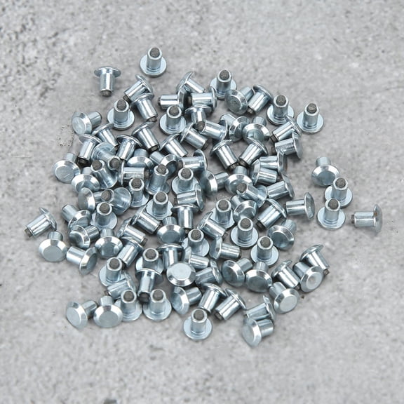 Automotive Tire Stud Screws, 100Pcs 6.5mm Tungsten Steel Anti Slip Nails for Car, Motorcycle, ATV, UTV, Off-Road Vehicles