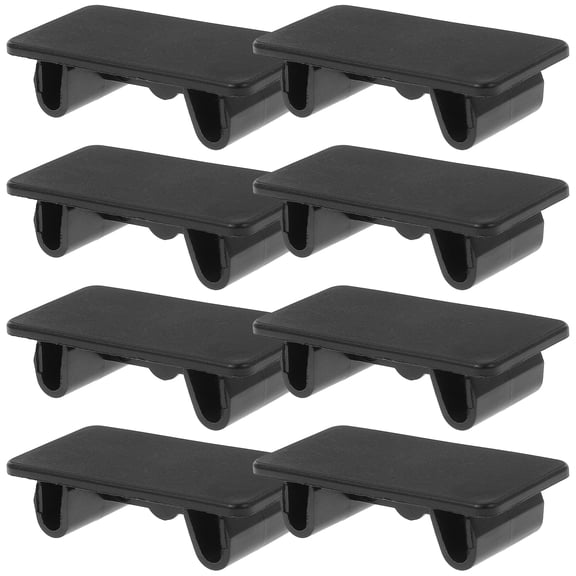 UKCOCO 8Pcs Automotive Black Rocker Panel Covers Snap in Hole Plug for Toggle Switch Panels