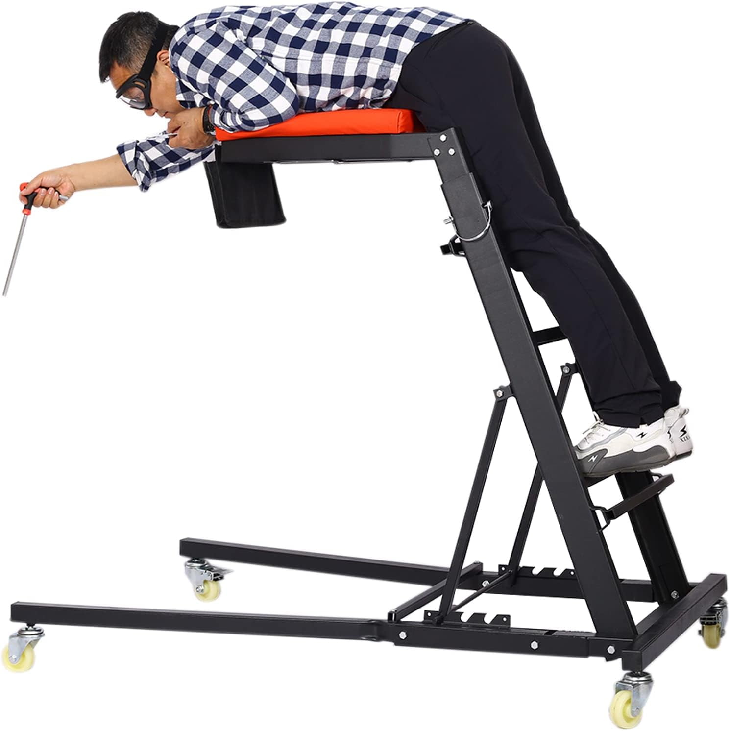 Automotive Topside Creeper with Adjustable Height 48” to 76” 400 LBS