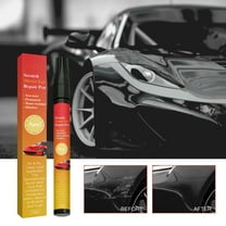 Automotive Touch Up Paint Pen Car Scratch Repair - 7.4ml Color Match Paint Pen for Minor Scratches Chips with Clear Coat Sealant DIY Car Care Solution
