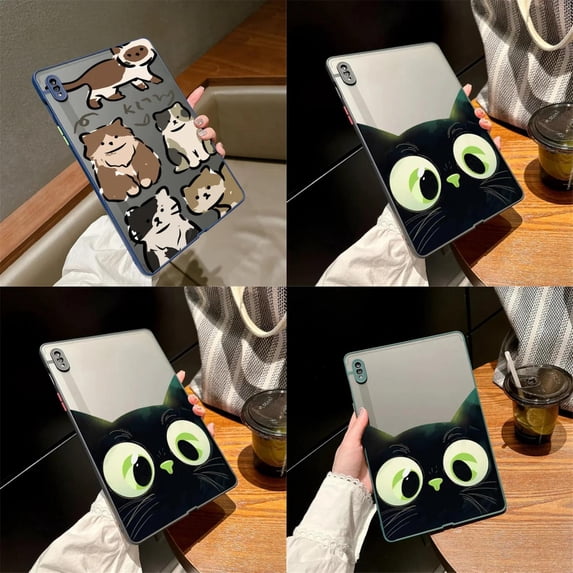 JNZOLIJ Case Tab S6 Lite 10.4 Cats Matte Cover Tab A8 10.5 A7 lite S7 FE S8 Plus 12.4 S9 FE 11” Funda