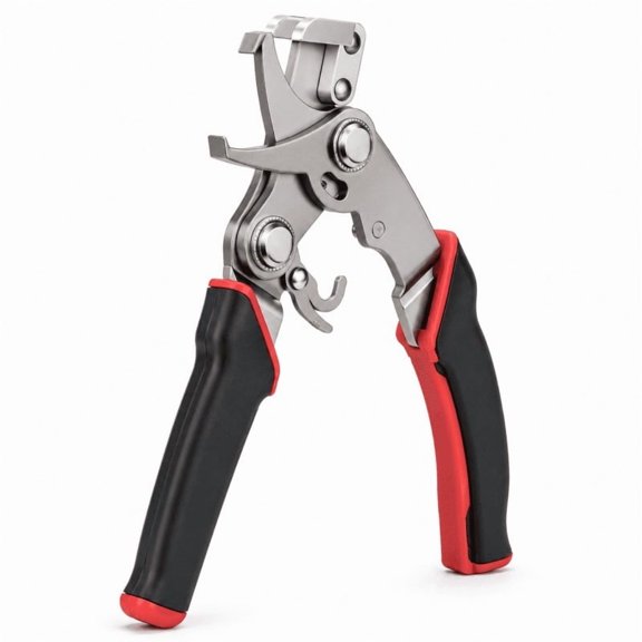 Automotive Trim Removal Clip Pliers, Stainless Steel Car Panel Fastener Remover Tool, Non-Slip Ergonomic Interior Puller for Door Panels, Dashboard