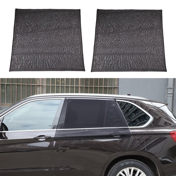 Automotive Universal Rear Door Bug Screen for BMW X5 2014-2018,Dust Screen Breathable Mesh Insect Screen(Black)