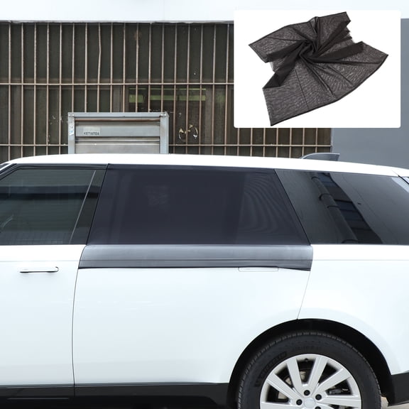Automotive Universal Rear Door Bug Screen for Range Rover 2024 ,Dust Screen Breathable Mesh Insect Screen(Black)