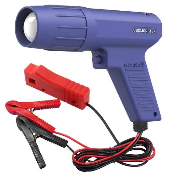 Automotive Updated Engine Timing Light 12V,Wire Sensor Inductive Ignition Timing Light,Timing Gun For Car Motorcycle Marine