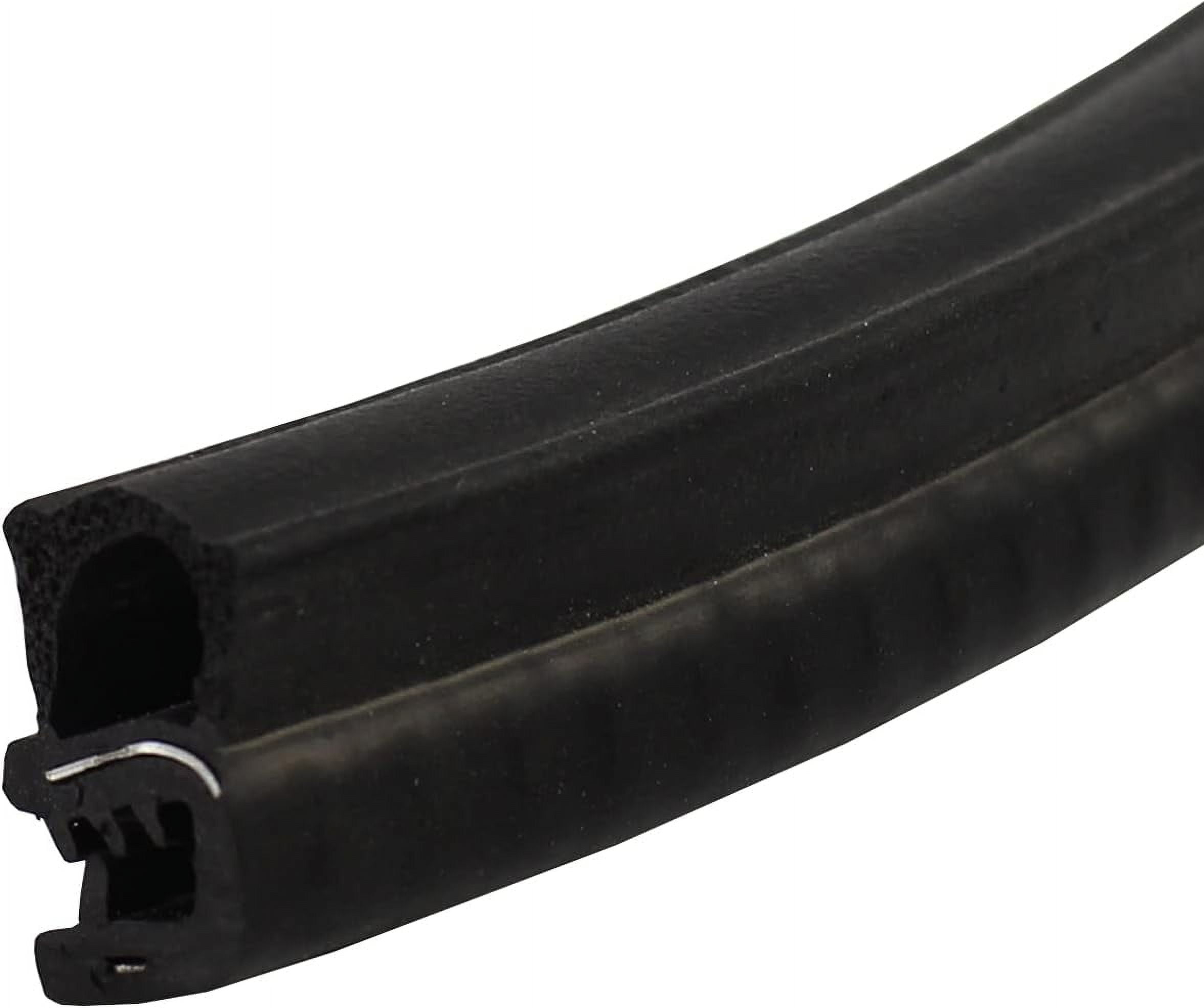 Automotive Weather Stripping with EPDM Side Bulb, Car Door Rubber Seal