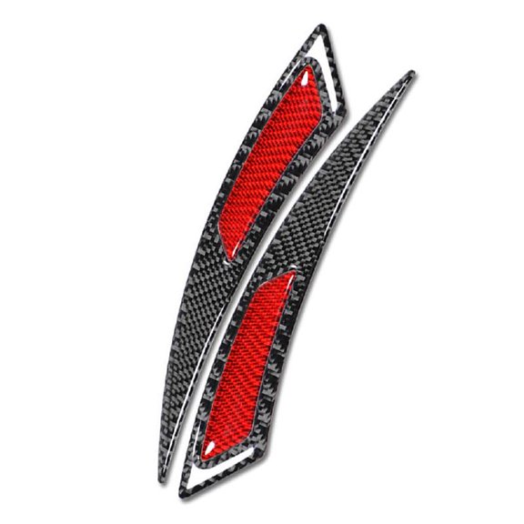 Automotive Wheel Arches Protector With Carbon Fiber Finish Adhesive Backing Suitable For Car Exterior Protective