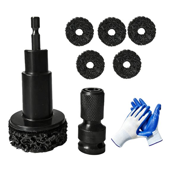 Automotive Wheel Axles Brake Disc Cleaning Tool with Sturdy ABS & Metal Designs Ergonomic Cleaning Tool Suitable for Car
