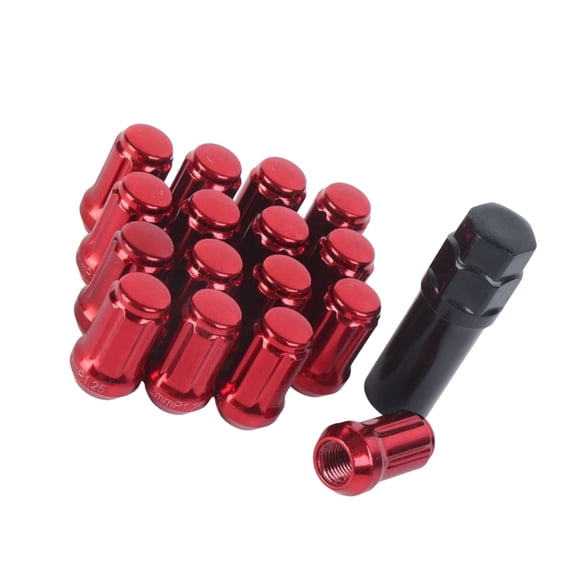 Automotive Wheel Locking Nut Set Advanced Anti Theft Mechanism Suitable for Multiple Car Models