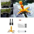 Automotive Windshield Crack Kit With Effective Restoration Liquid And