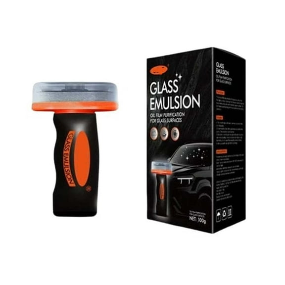 Automotive Windshield Glass Cleaning Paste For Removing Oil Film And Polishing To Maintain Clarity 3.5 Ounces