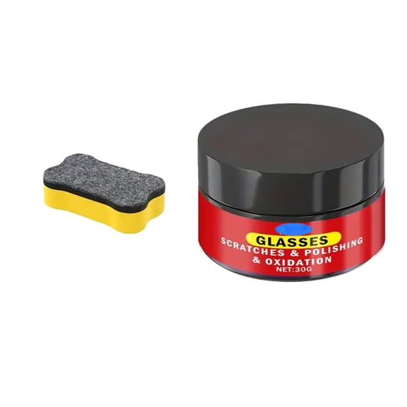Automotive Windshield Scratch Repair Wax With Safe Rubber Formula For Clear Visibility