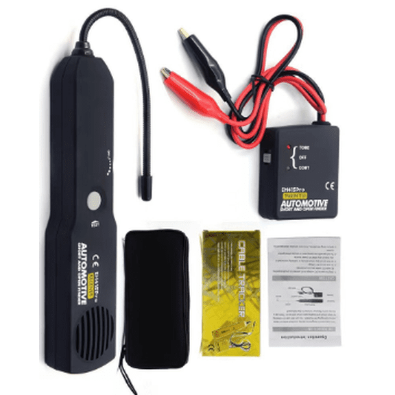 Automotive Wire Tracker, Short and Open Circuit Finder Tester, 6-42V, Car Electrical Diagnostic Tool with Flexible Probe, Finder Fault Tester Electrical Checker (1set -L)