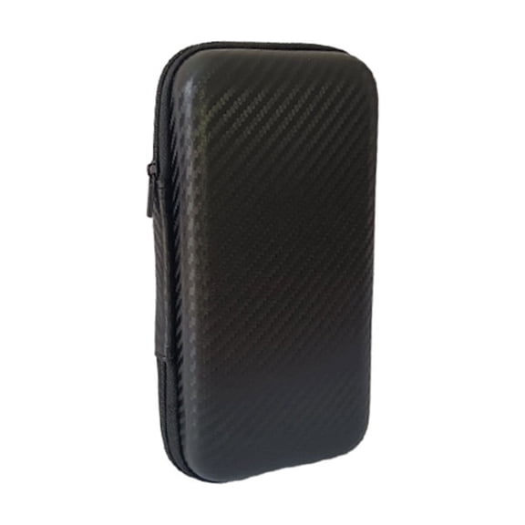 Automotive Zippered Tool Carriers Waterproof Shock Absorbing EVA Structure Carbon Texture Surfaces Organization