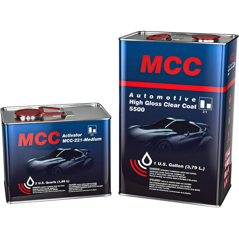 Automotive clear coats High Gloss Clear Coat 2K MCC HS Clear