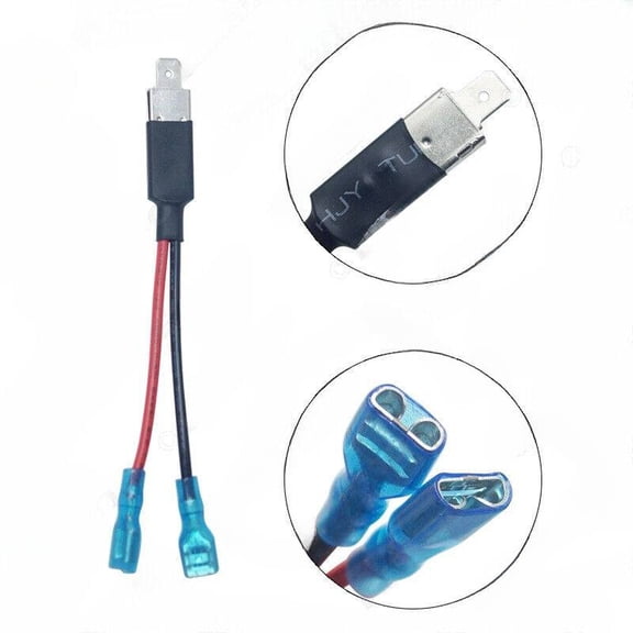 Automotive general H1 LED HID xenon headlight bulb adapter converter cable replacement halogen bulb harness