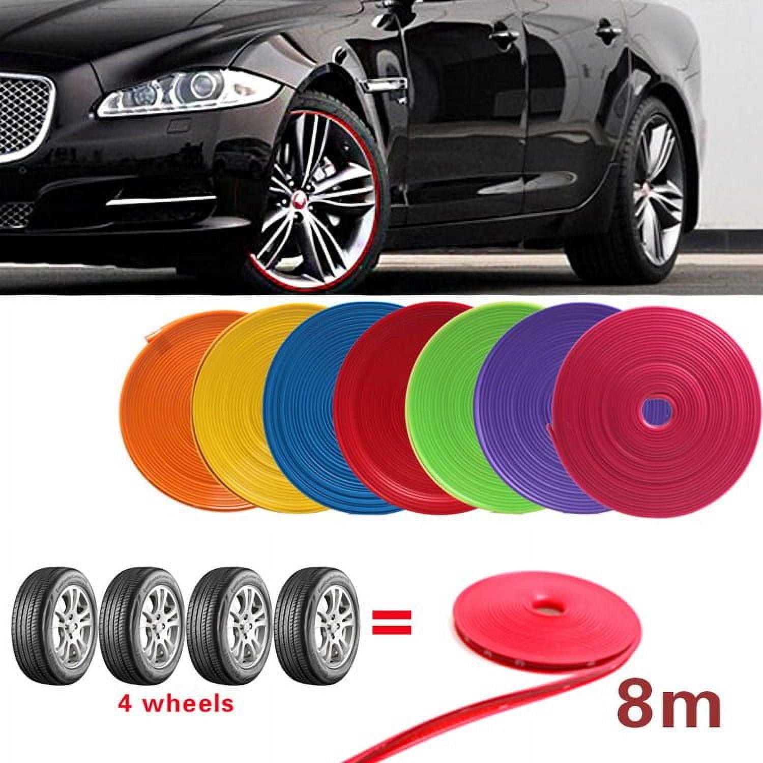 Car Rim Molding Automotive rim protection strip, Automotive decorative rubber molding ...