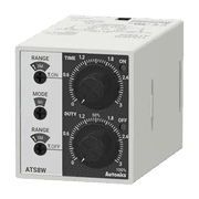 Autonics ATS8W-43 Twin Timer, 8-Pin, Independent ON/OFF Time Control