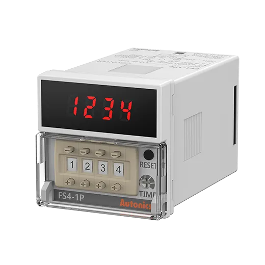 Autonics FS4-1P4 Digital Counter Timer, Preset Counting and Timing Control