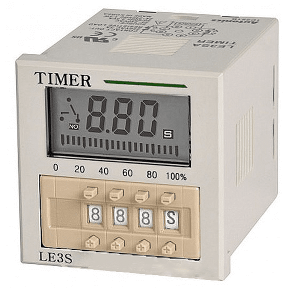 Autonics LE3S Digital Timer, Compact Electronic Timer