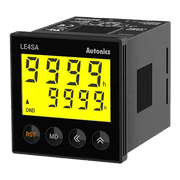Autonics LE4SA 24-240VAC/DC Digital Timer, Compact Electronic Timer
