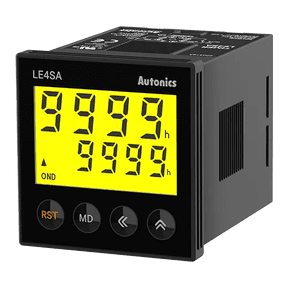 Autonics LE4SA 24-240VAC/DC Digital Timer, Compact Electronic Timer