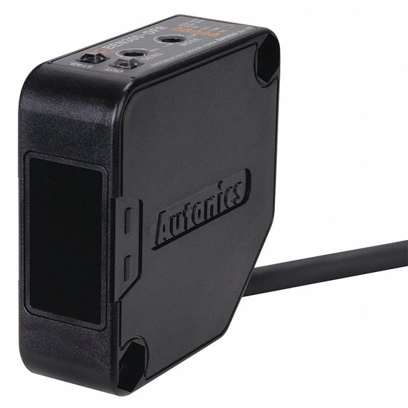 Autonics Photoelectric Sensor,Rectangular,Diffuse