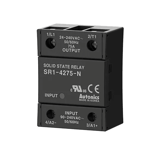 Autonics SR1-4275-N Single-Phase Solid State Relay, Panel Mount SSR