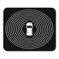 thumbnail image 1 of Autonomous Car Top View Self Driving Vehicle Radar Sensing System Driverless Automobile on Road Mousepad Mouse Pad Mouse Mat 9x10 inch, 1 of 3