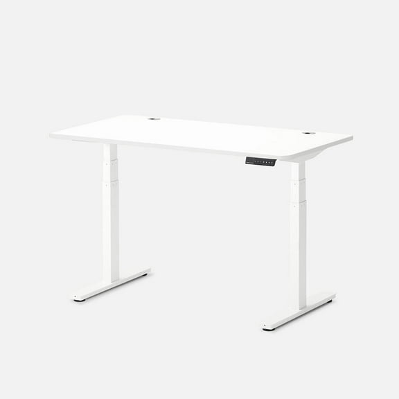 Autonomous Desk 2 Electric Standing Autonomous Desk 53x29 White - White - 3-Stage