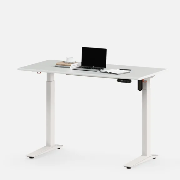 Autonomous Desk 5 Electric Standing Desk 48x24 Titanium White - Essential