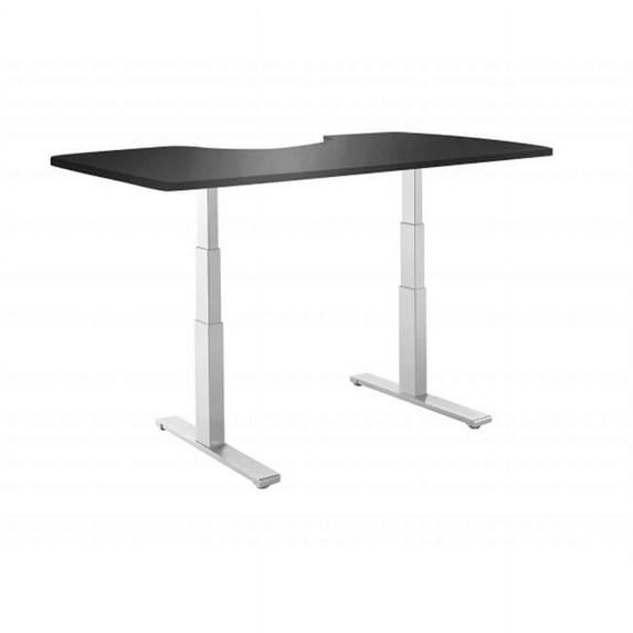 Autonomous SmartDesk - Height-Adjustable Standing Desk - Dual Motor - DIY Gray Frame (Table top not included)