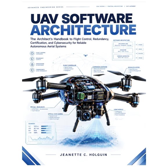 The Autonomous Systems Engineering UAV Software Architecture: The Architect's Handbook to Flight Control, Redundancy, Certification, and Cybersecurity for , (Paperback)