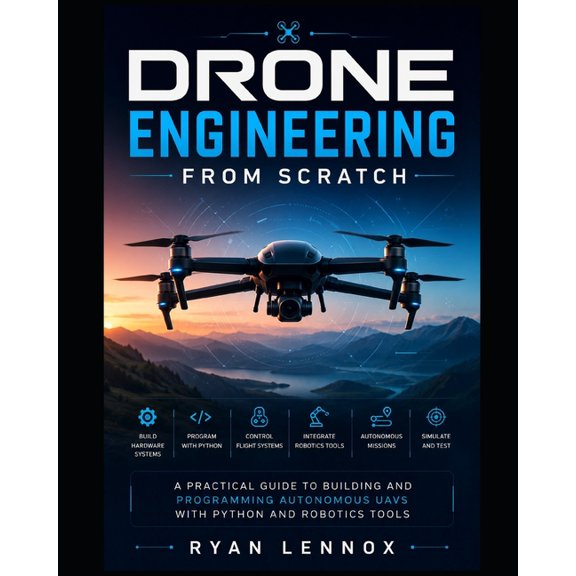 The Autonomous Uav Engineering Drone Engineering from Scratch: A Practical Guide to Building and Programming Autonomous UAVs with Python and Robotics T, Book 1, (Paperback)