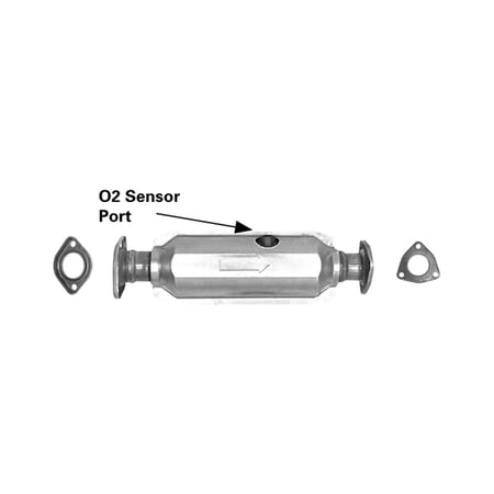 Autopart International EPA Standard Load Direct Fit Catalytic Converter Fits select: 2000 HONDA CIVIC EX, 1999 HONDA CIVIC SE