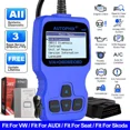 thumbnail image 1 of AUTOPHIX V007 Code Reader OBD2 Scanner Compatible with Volkswagen VW Audi Skoda Seat, Car Diagnostic Scan Tool with Engine ABS Airbag Transmission Code Reader Throttle Check Oil Brake Pad Reset, 1 of 8