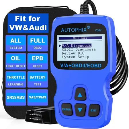 Autophix V007 OBD2 Scanner for VW Audi All System Car Scan Tool Oil EPB Reset