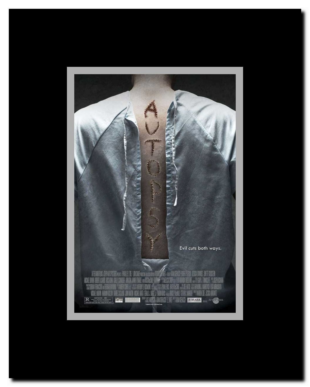 Autopsy Framed Movie Poster