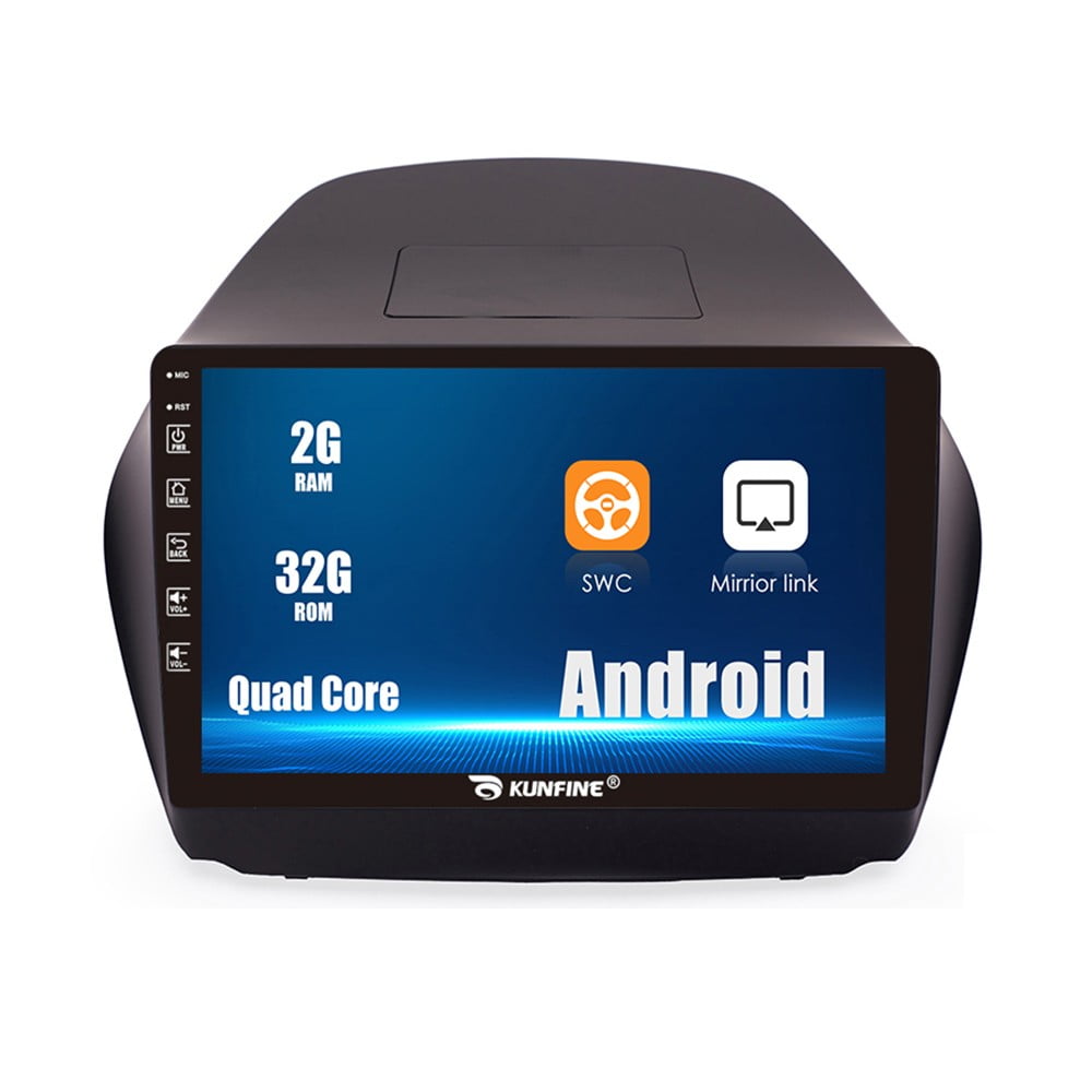 Autoradio 10 Car Navigation Stereo Android 10 Quad Core 1GB 32GB  Multimedia Player GPS Radio 2.5D Touch Screen for Hyundai Tucson IX35 2010  11 12 13 14 2015 