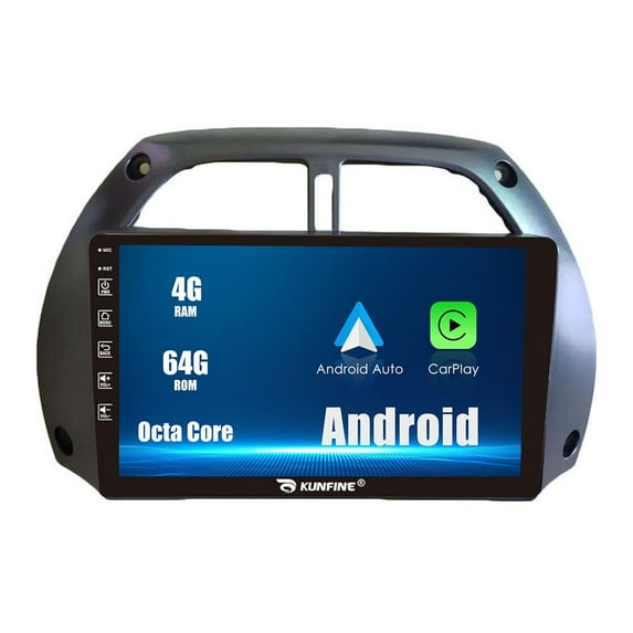 Autoradio 9" Car Navigation Stereo Android 10 Octa Core 4GB 64GB Multimedia Player GPS Radio 2.5D Touch Screen for Toyota RAV4 2001 02 03 04 05 06 07 08 09 10 11 12 13 14 15 2016