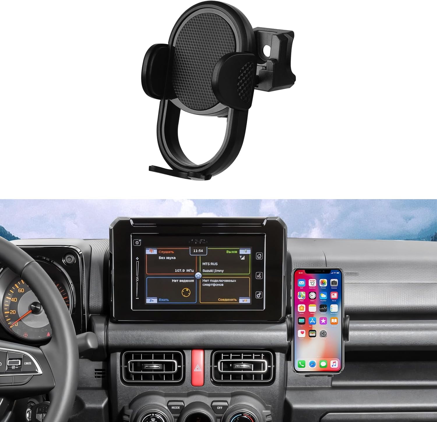 Autorder Car Phone Holder for 20192025 Suzuki jimny Accessories Phone