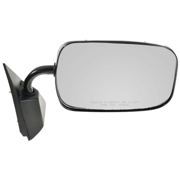 Black Manual Side View Mirror Passenger Right RH Compatible With Chevy GMC Pickup Truck Fits select: 1988-2000 CHEVROLET GMT-400, 1995-1999 CHEVROLET TAHOE