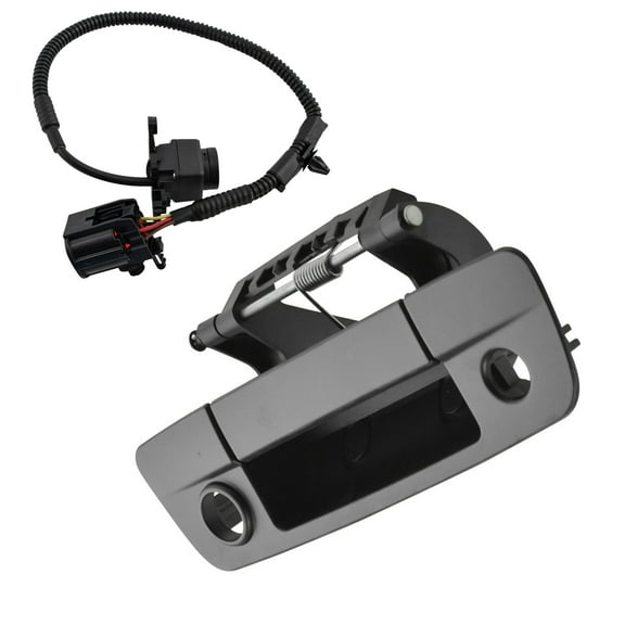 Autos Part Outlet™ New Black Paint to Match Tailgate Handle & Reverse Backup Camera Kit Set Compatible with Ram Fits select: 2009-2012 DODGE RAM 1500, 2010-2012 DODGE RAM 2500