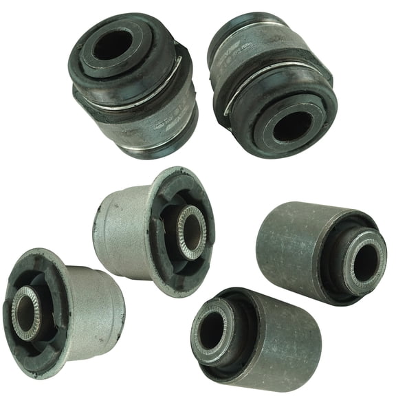 TRQ Rear Knuckle Bushings 6 Piece Set Driver & Passenger Side Fits Cadillac CTS