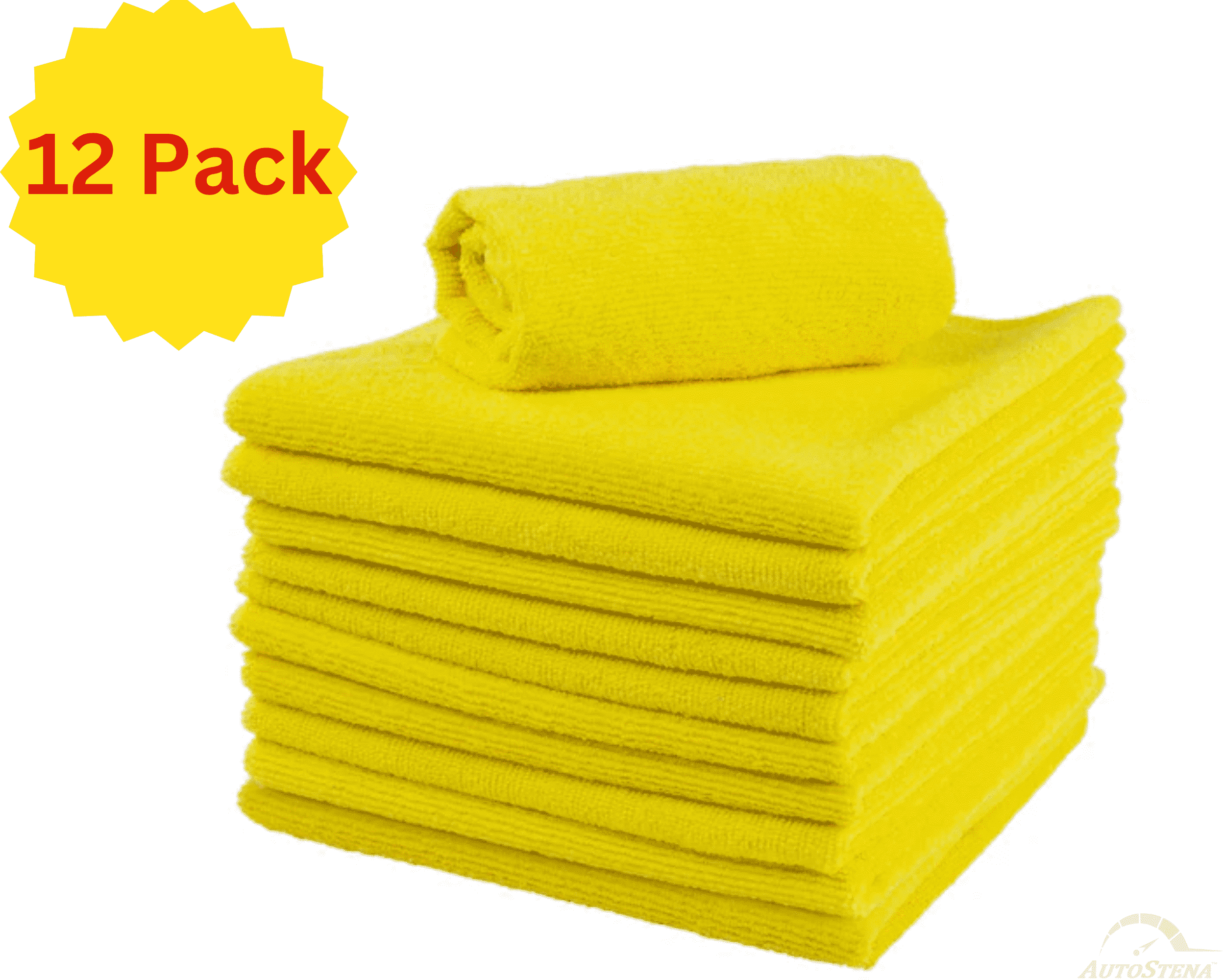 AUTOSTENA Microfiber Window Towels for Car Detailing & Glass Cleaning ...