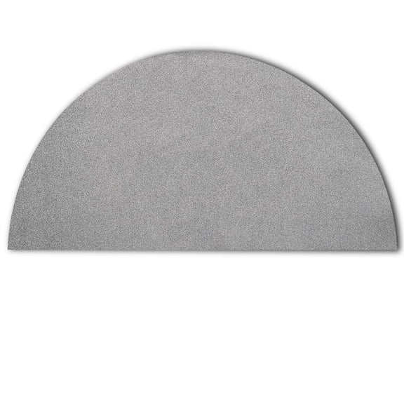 Autotech Park Matte Black window shade in 23 inches diameter, compatible with Arched Window