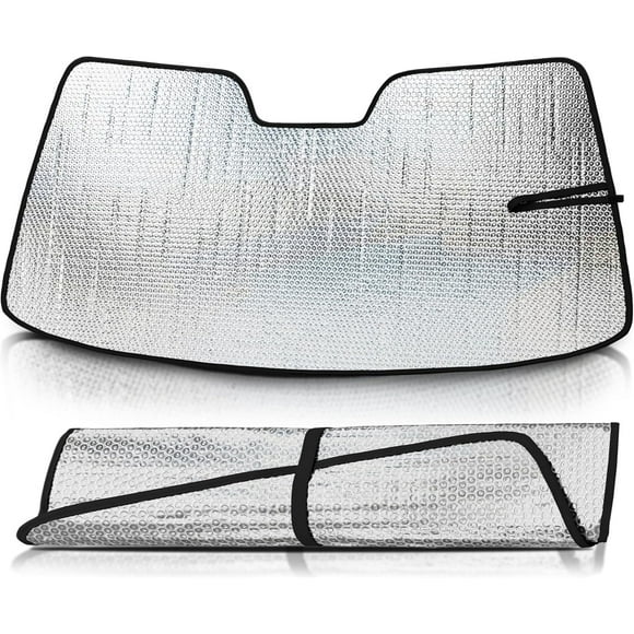 Autotech Park Sunshade for 2023-2025 Toyota Prius Prime and Prius, Custom-fit Windshield Sun Shade