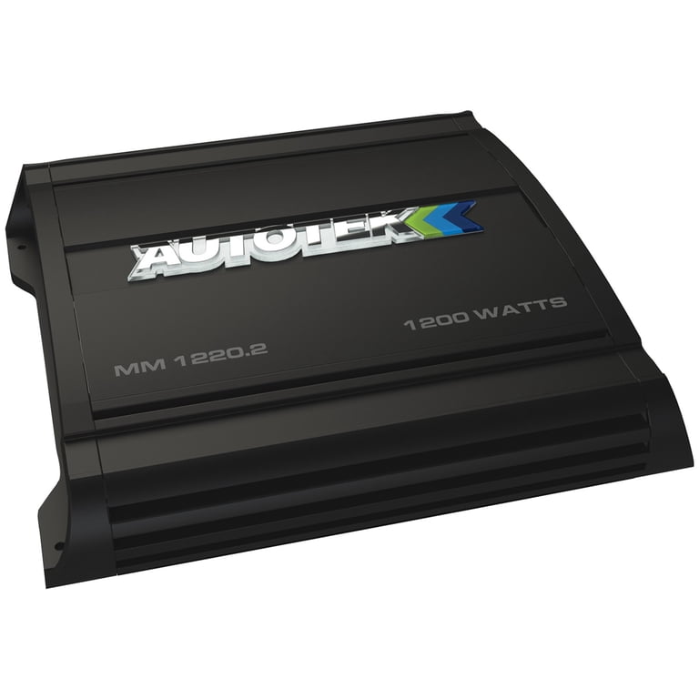 Autotek Mm1220.2 The Mean Machine 2-channel Class Ab Amp (1,200
