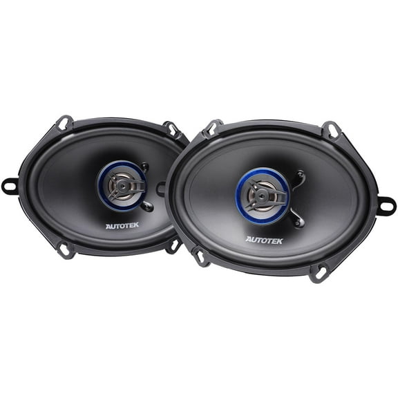 Autotek Street Machine SM5768CX 5 x 7 / 6 x 8 Inch 2-Way Car Audio Coaxial Speaker System (Pair)