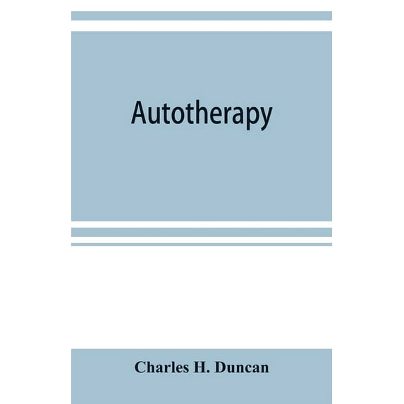 Autotherapy, (Paperback)